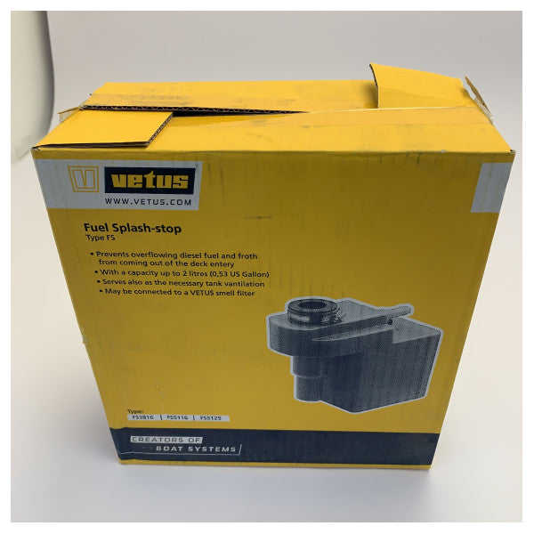 Vetus FS5116 No-Spill паливний захист від переповнення D51/38 мм 