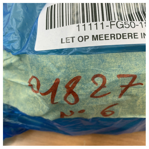 Yale udvendig dørlås krom - yachtbeslag - 1827 