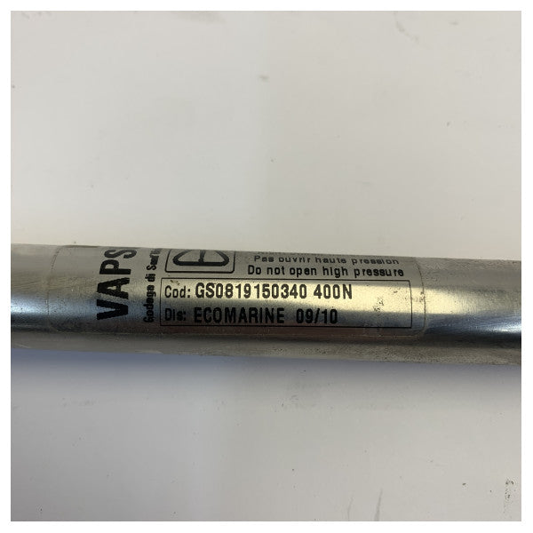 ECOMARINE plinska opruga od nehrđajućeg čelika - 400N - 390 mm - plinski amortizer Inox 40 mm 