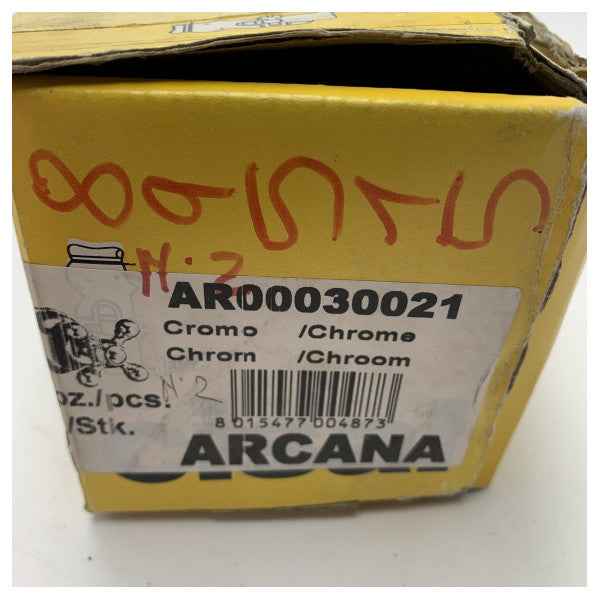 Cisal Arcana マリングレード真鍮製クロムメッキ水栓 1/2インチ - 耐腐食性タップ（航海用