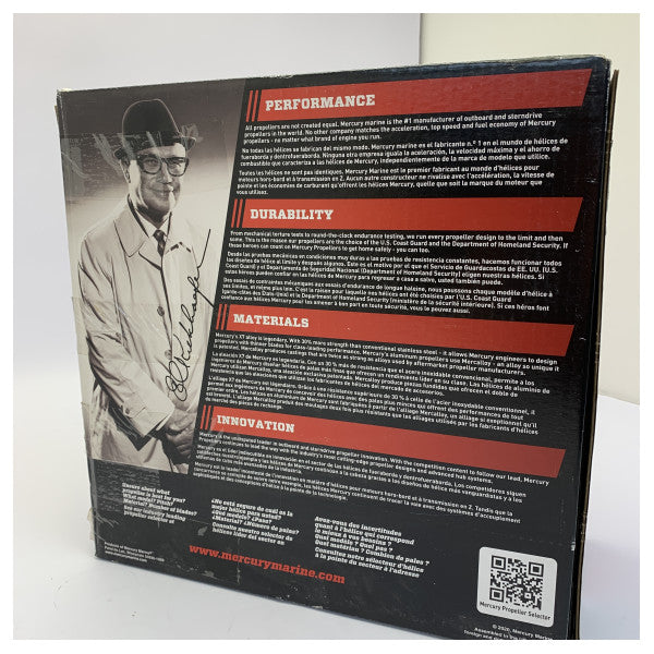 Quicksilver Пропелер 4-лъча 23 x 15 инча Дясно за Bravo 3X 