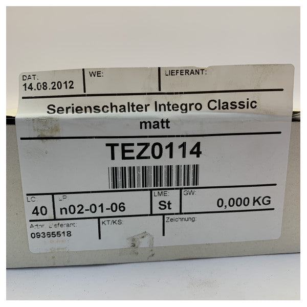 مفتاح Berker Integro Classic Series - كروم لامع - تجهيزات يخت - 9365518 