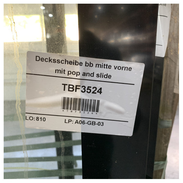 Hanse Yachts Boat Window Set - Anthracite - Yacht Windows & Doors - AN1502535