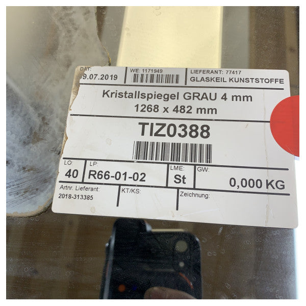 Hanse 1268 x 482 mm TIZ0388 Spiegel für Yacht - 