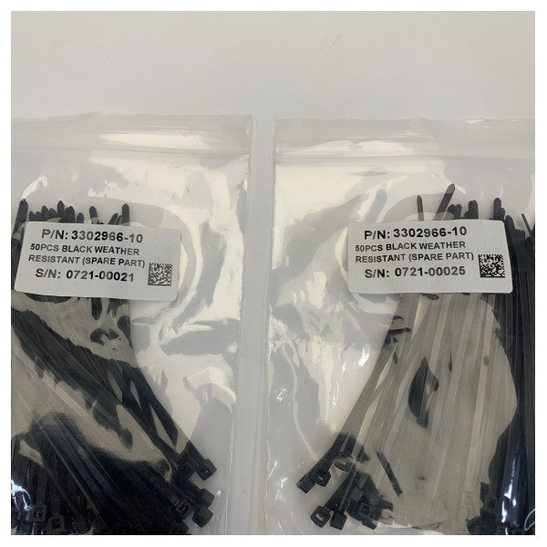 Danelec 3302966 Opaski kablowe 2x 50 szt. 
