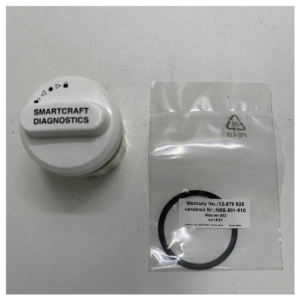 Mercury Quicksilver Smartcraft Diagnostic Mount Plug - 8m0046339