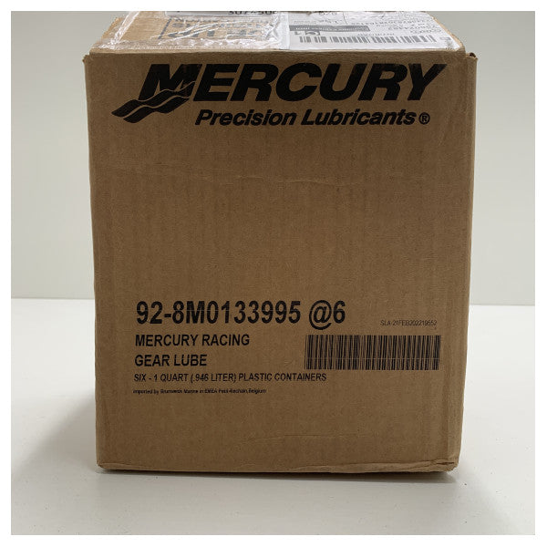 6x Mercury Mercruiser Racing Performance Gear Lube - 8m0133995