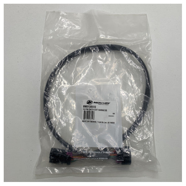 Mercur Mercruiser 10 -Pin Data Harness Extension Cable Kit - 8M0138593