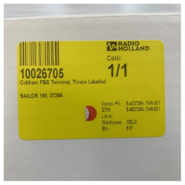 Sailor S-403739A Fleet Broadband 150 THR terminal