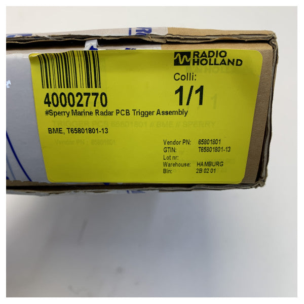 Sperry Marine T65801801-13 X-BAND / S-BAND skannerutløserkort 