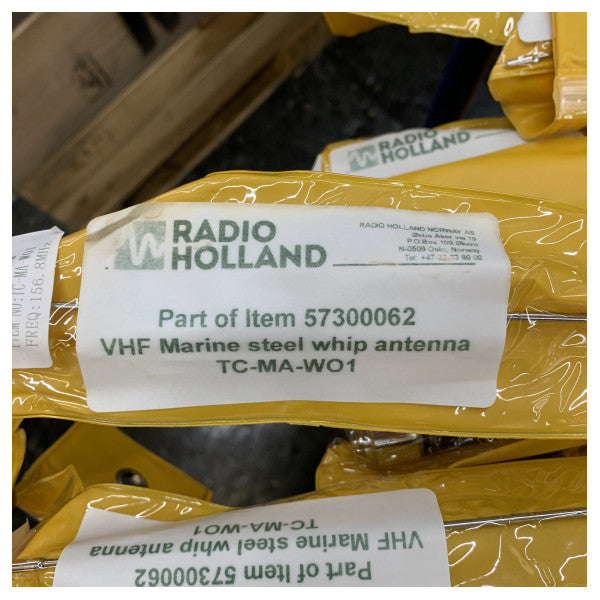 TC-MA-W01 VHF-meriantenni kiinnitystelineellä 