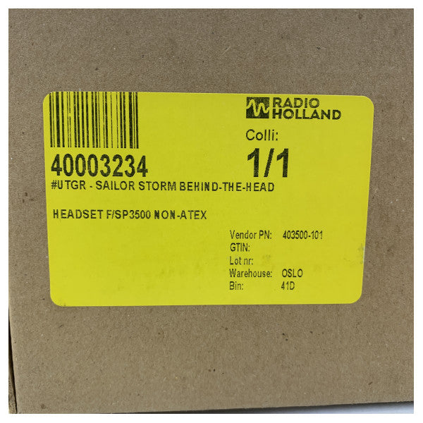 OTTO Heavy Duty Headset V4-10747 - Marine & Industrial - Parte 403500-101 