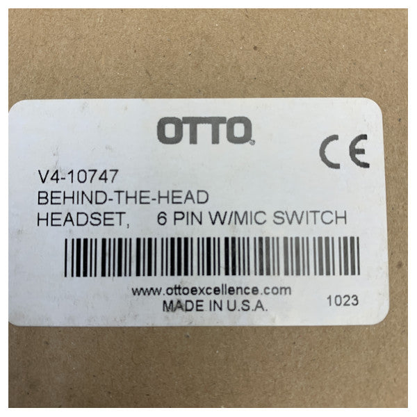 OTTO Heavy Duty Headset V4-10747 - Marine & Industrial - Parte 403500-101 