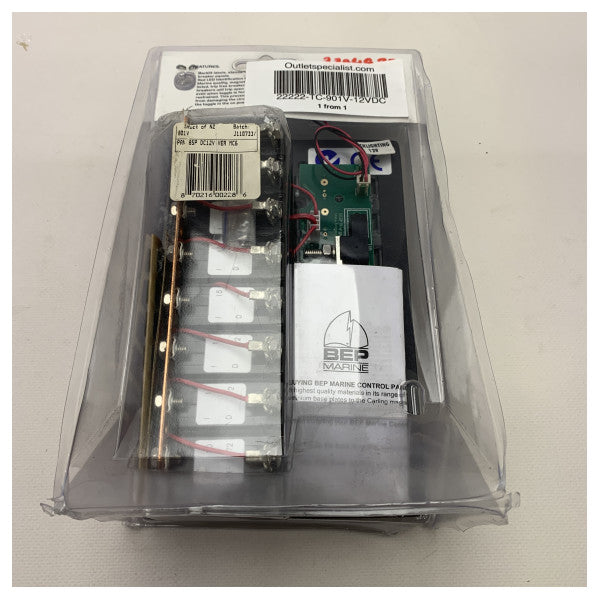 Πίνακας διακοπτών BEP DC 12V 8 λειτουργίες - 901V-12VDC