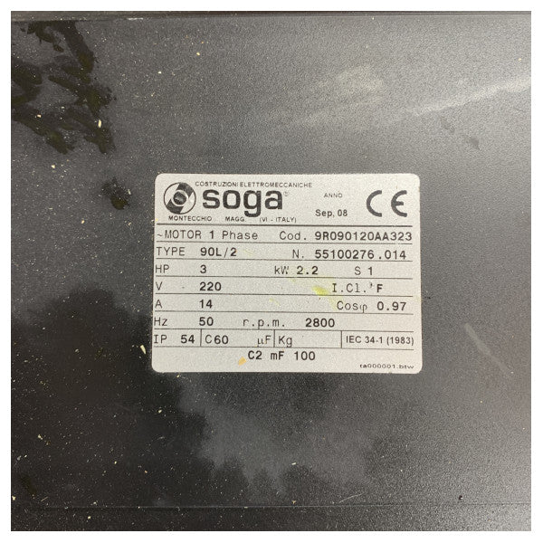 كومبريسور محمول كولترى ICON MCH 6EM 230 بار 100 لتر/دقيقة - 230 فولت 