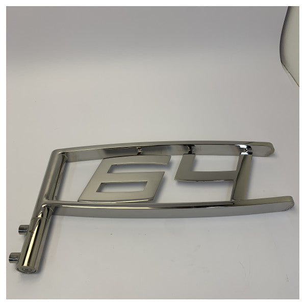 Pershing P64 agterbord transom-sideport i poleret rustfrit stål - 304175 