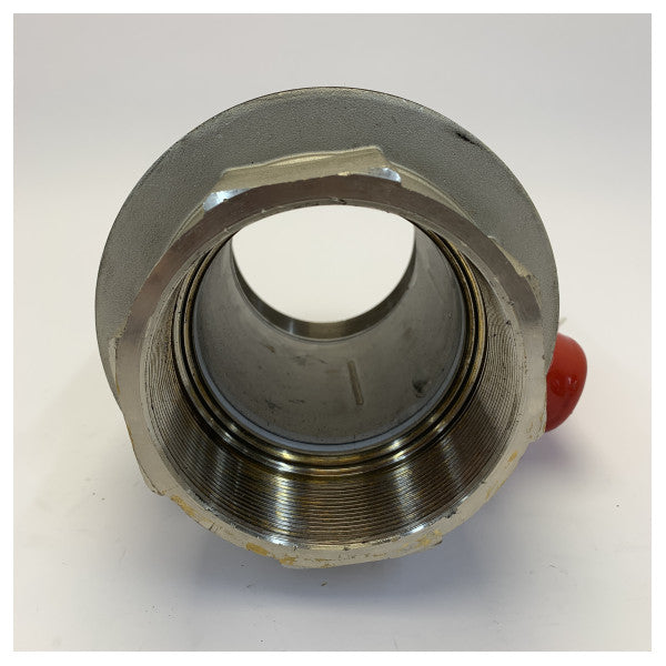 Нержавіюча сталь 4 дюйми кульовий клапан 100мм - 56010 