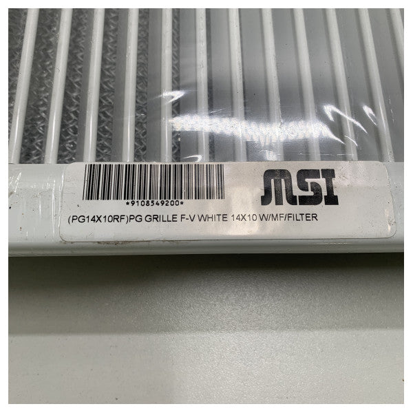 MSI PG 14 x 10 RF Air Air White avec filtre - 9108549200