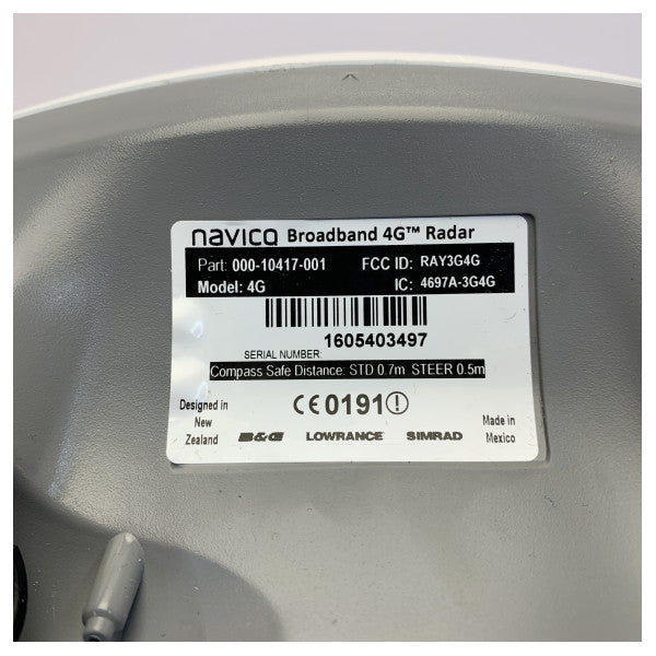 Simrad 4G Broadband Radar Kit Bijela - 000-10902-001 