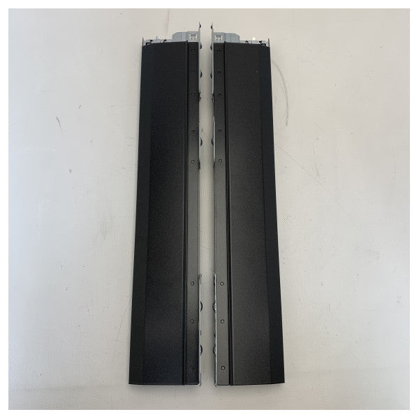 Hettich Architect Marine Connection Set - Holdbar antracit metal- og plastkobling til vejrbestandige installationer