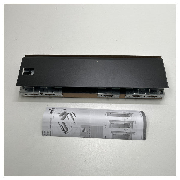 Hettich 915050496 دليل أدراج ArciTech Flexi-setetet 450/126 مم أنثراسايت