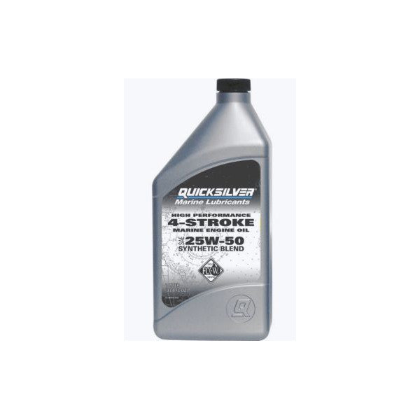 6x Quicksilver 92-8m0096256 4-Stroke Synthetic Engine Oil