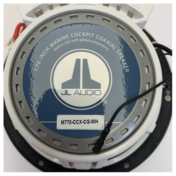 JL Audio M770-CCX-CG-WH Deniz Hoparlör Seti - 7.7 inç Koaksiyel - Beyaz 