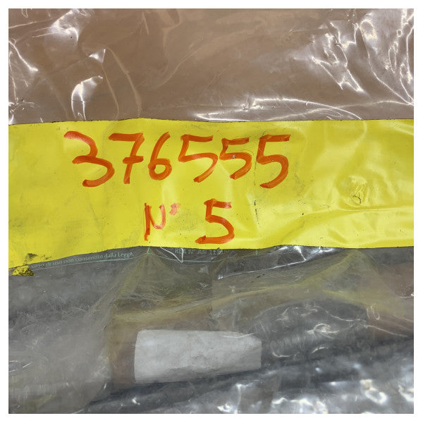 Riva AISI316 terskelprofil med logo 450x44x3mm - 376555 