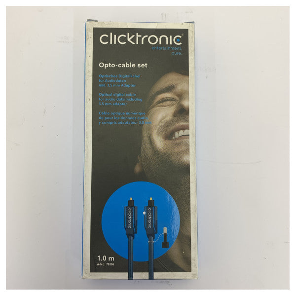 Clicktronic Strong Cable Optical Fibre 1m - Marine Unterhaltung 