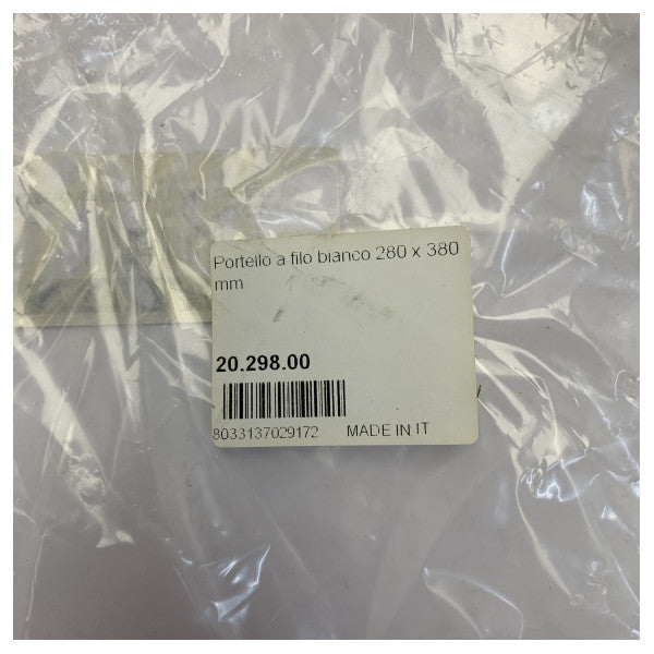 Osculati Inspekcijski otvor 280 x 380 mm - Bijela - 20.298.00 