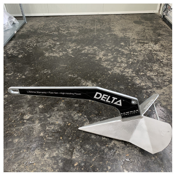 Ancre Lewmar Delta 25KG - 55lbs en acier galvanisé - 57425 