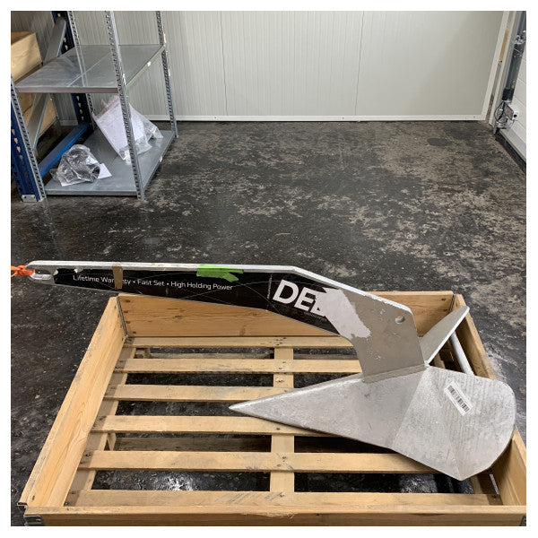 Lewmar Delta Anker 63kg - 140lbs Galvanisert Stål Høy Hold Båter opptil 25M - 57463 