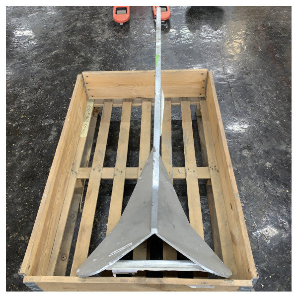 Lewmar Delta Anker 63kg - 140lbs Galvanisert Stål Høy Hold Båter opptil 25M - 57463 