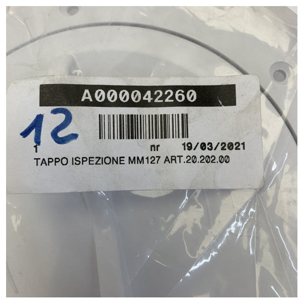 Seaworld Inspection Hatch Round 127mm - 20.202.00 