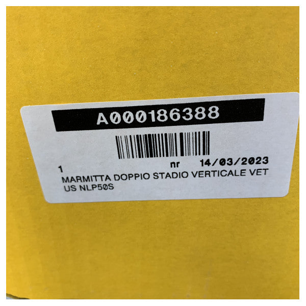 Vetus NLP50S Vannlås Eksosdemper - Lyddemper 50 mm - NLP50S 