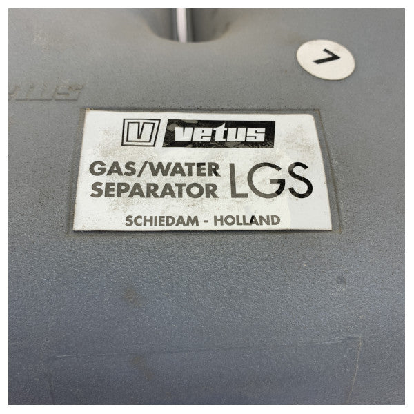 Vetus LGS5038 Gas-Wasserseparator für Abgassystem 38 - 50mm 