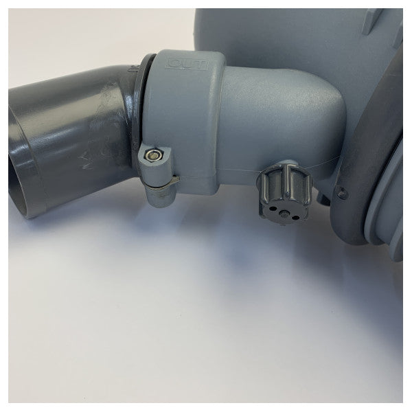 Vetus NLP50S Abgas-Wasserabscheider und Schalldämpfer für 50/51mm Abgasschlauch 