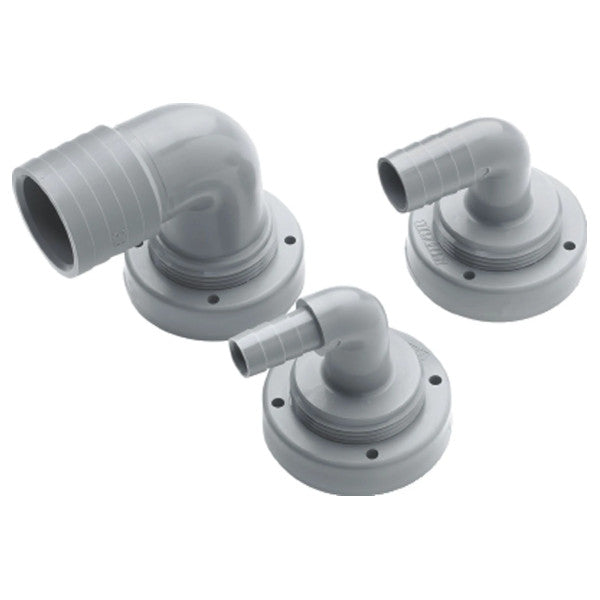 Vetus RT16B Schlauchanschluss für feste Tanks 90-Grad gebogen 