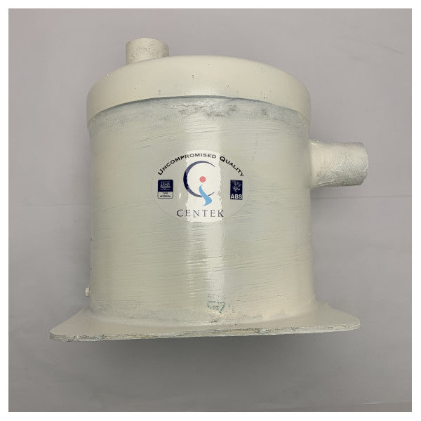 Centek Vernalift silenciador de escape de 2 polegadas branco - 1500027W