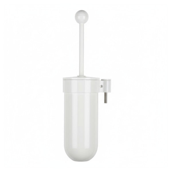 Support de brosse de toilette en plastique blanc Osculati - 50.207.15 