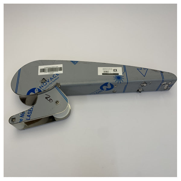 Osculati Ancre Rouleau Avant Haute Résistance 30 KG avec Rouleau Acier Inoxydable 595 mm 