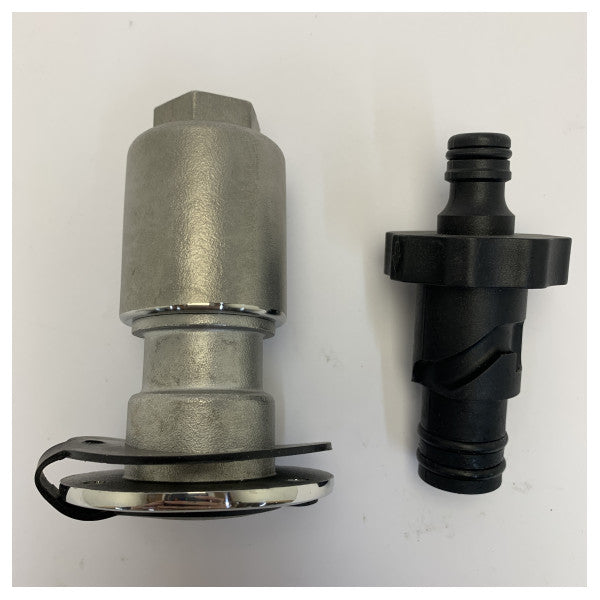 Σετ σύνδεσης σωλήνα πλυσίματος καταστρώματος Osculati Flush-Mount - 16.442.22 