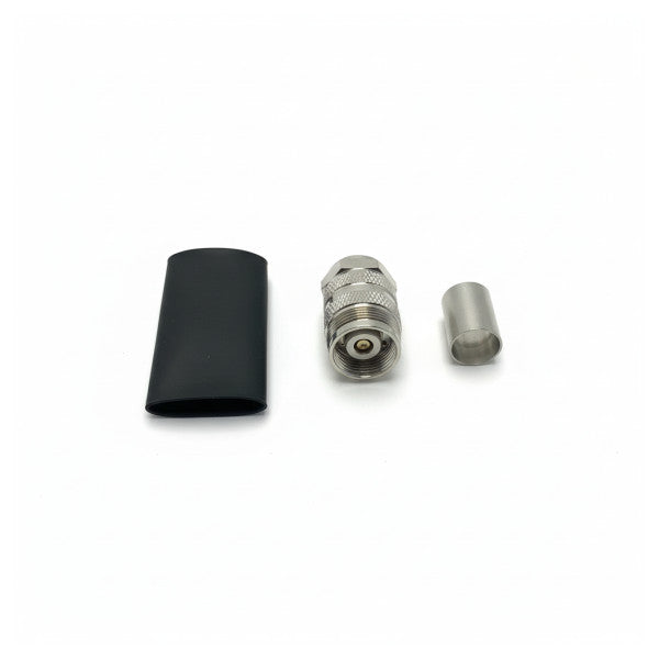 Connecteur RF mâle N-Type RF Huber Suhn 11 mm à sertir 