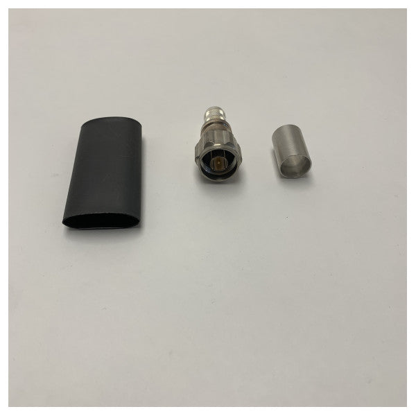 Connecteur RF mâle N-Type RF Huber Suhn 11 mm à sertir 