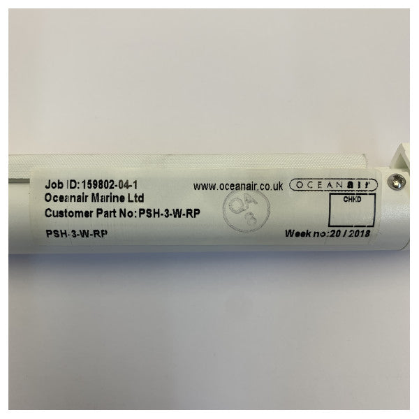 Oceanair Roller Blind 320 Blanco para ojo de buey PSH-3-W-RP 