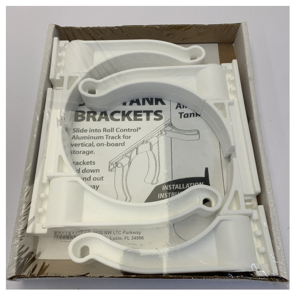 Osculati dykkerflaskeholder vægmontering hvid polypropylen - 47.337.00 