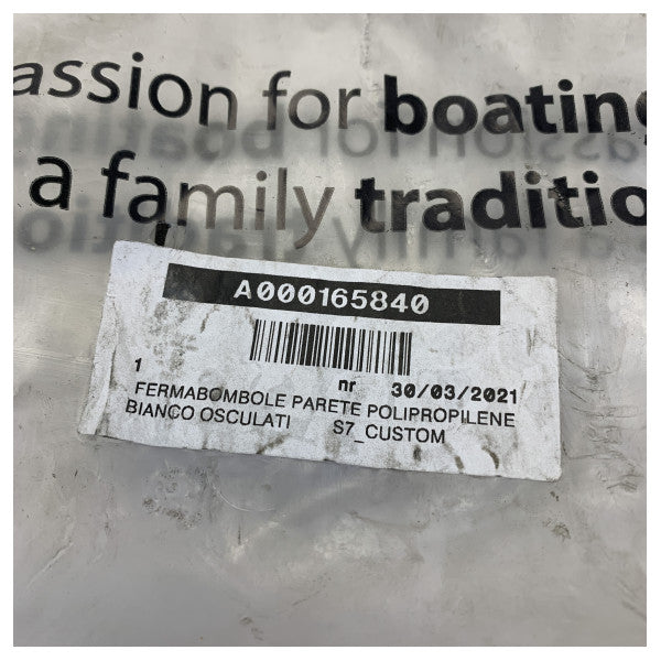 Osculati dykkerflaskeholder vægmontering hvid polypropylen - 47.337.00 