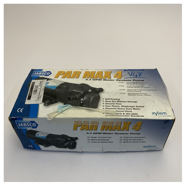 Jabsco Par-Max Plus 6 Fresh Water Pump 24V 22.7L/min - 82600-0394 