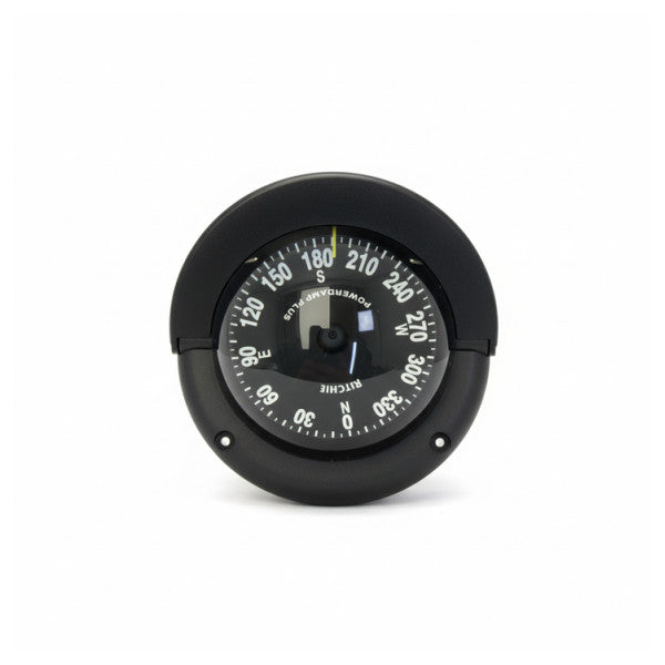 Річі Хелмсман HF-743 Магнітний рідинний компас - чорний горизонтальний 