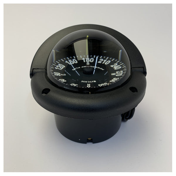 Річі Хелмсман HF-743 Магнітний рідинний компас - чорний горизонтальний 